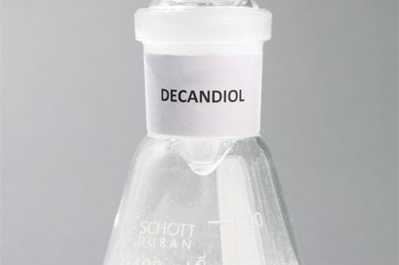 conical flask with Decandiol