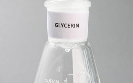 conical flask with Glycerine
