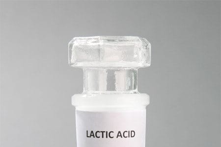conical flask with Lactate (Lactic Acid)