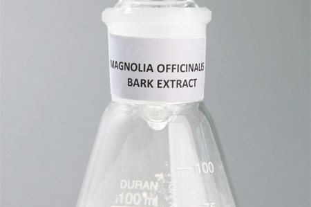 conical flask with Magnolol