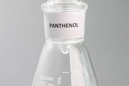 conical flask with Panthenol