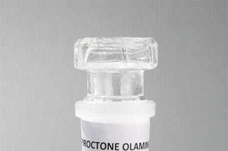 conical flask with Piroctone-Olamine