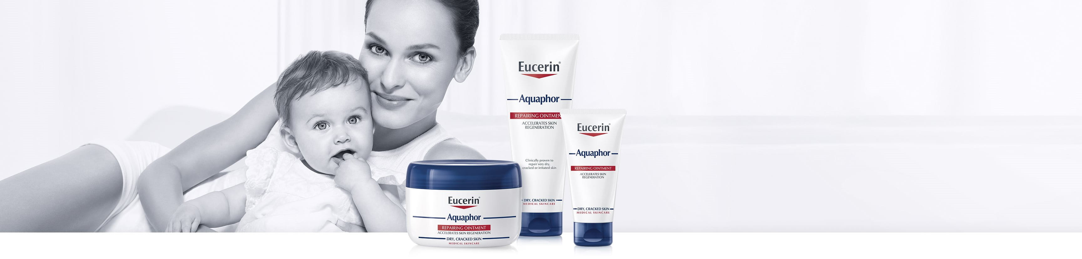 Eucerin Aquaphor Range Banner