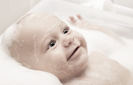 banho do bebé