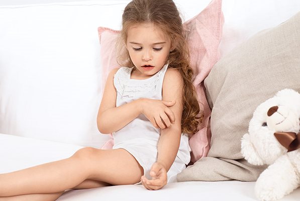 Atopická dermatitída a deti