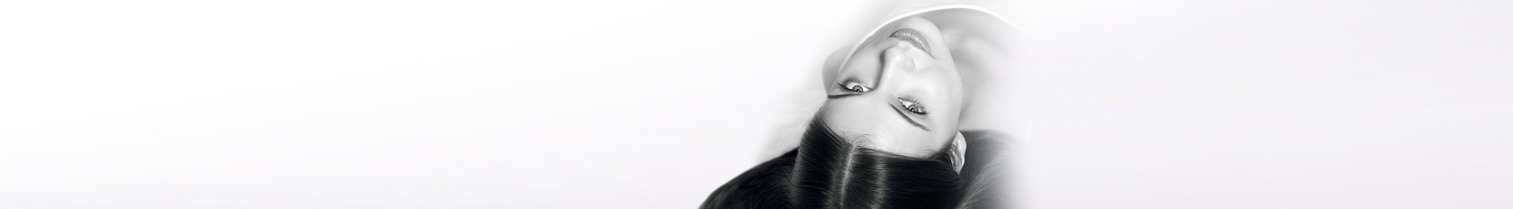 Woman with thinning hair
