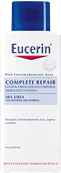 Eucerin Complete Repair Loción Corpora Hidratante Intensiva para piel seca, áspera y tirante.