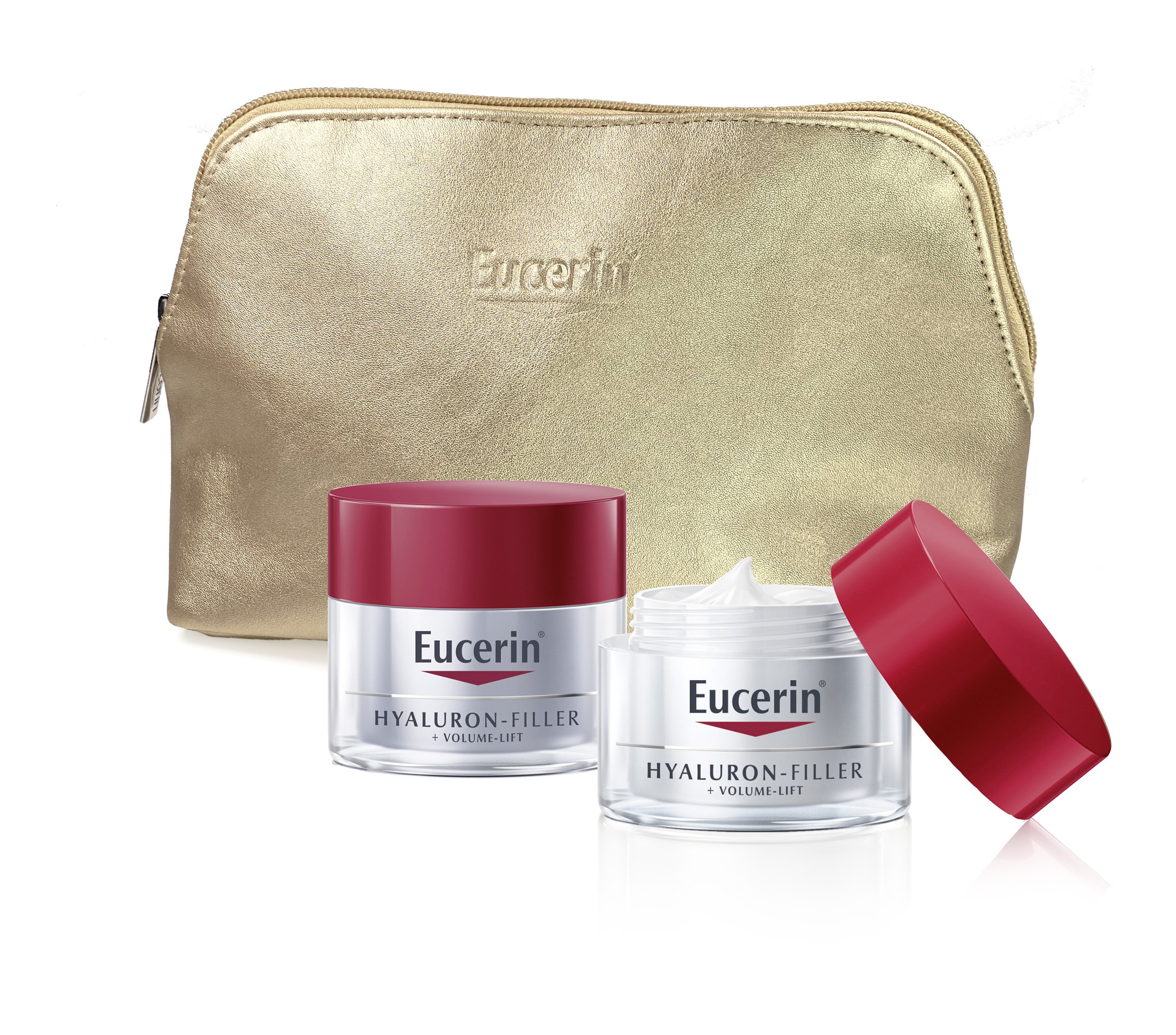 Kosmetiktasche und Anti Pigment Produkte