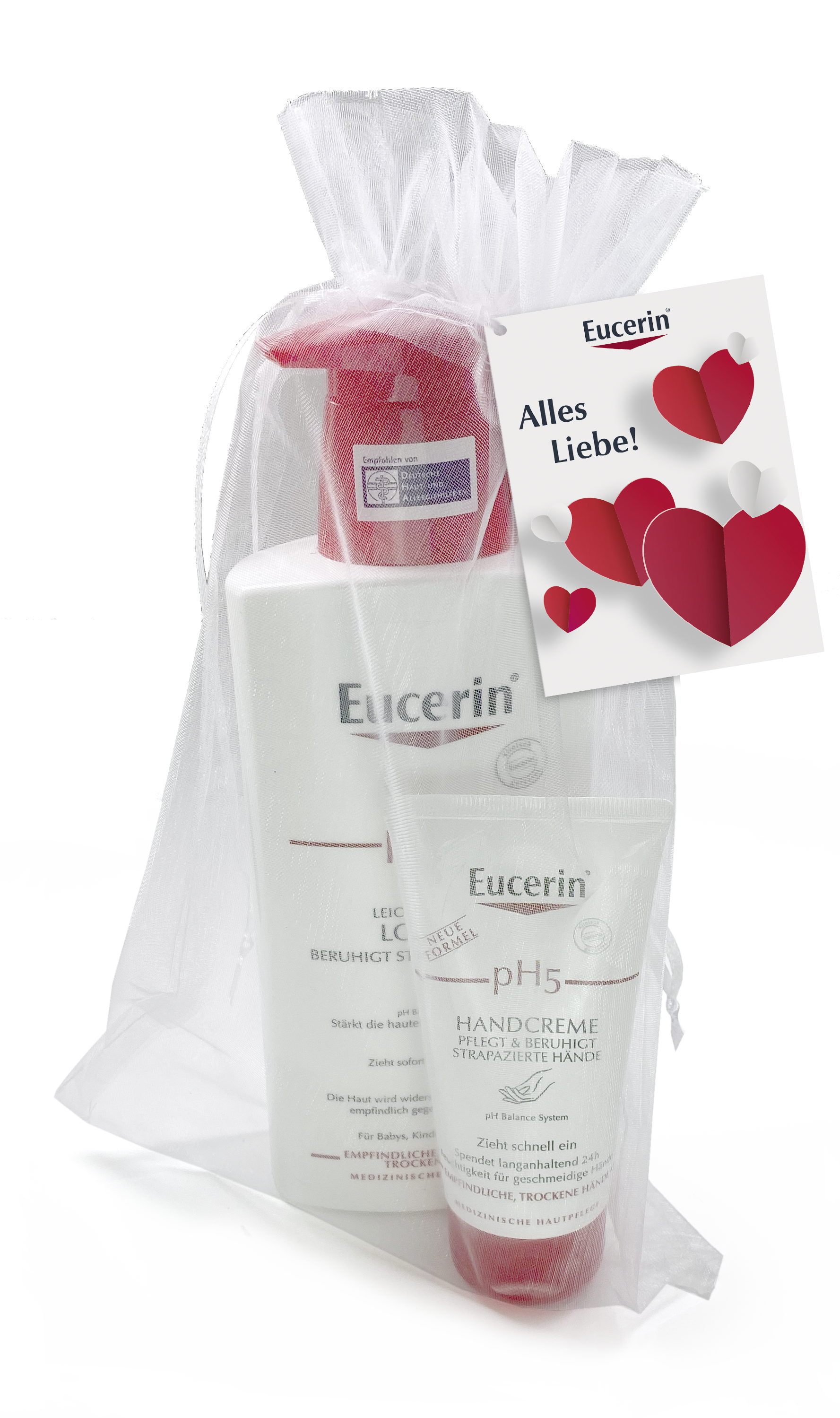 Anti Pigment Produkte mit Herzen