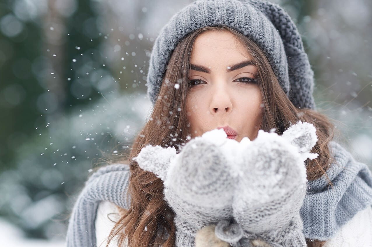 Trockene Haut im Winter