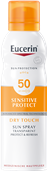 Eucerin Sensitive Protect Sun Spray Transparent Dry Touch LSF 50