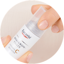 Vitamin C Booster Kappe abdrehen