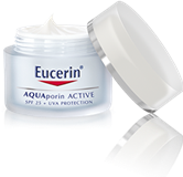 Eucerin AQUAporin ACTIVE met SPF 25 en UVA-bescherming voor alle huidtypen