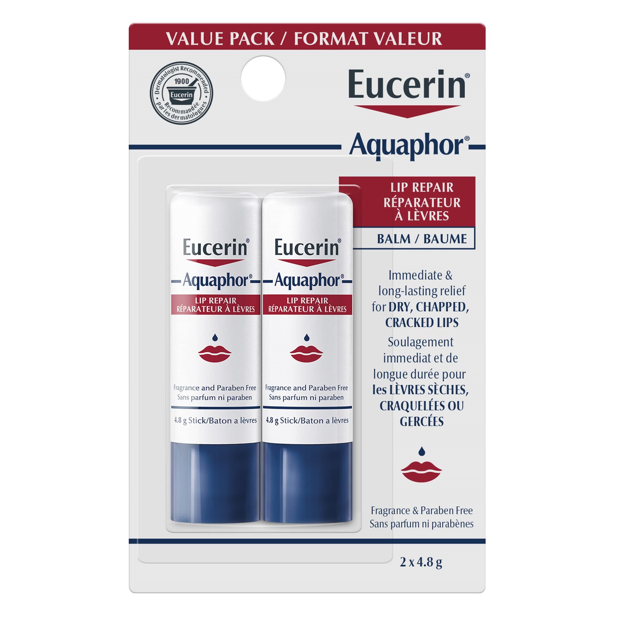 Eucerin Aquaphor Lip Repair Stick