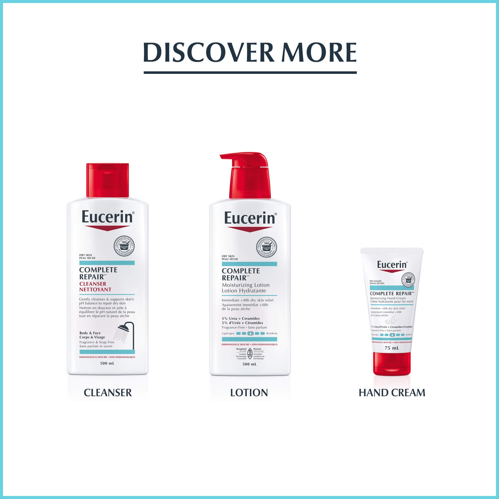 Eucerin Dry Skin Complete Repair Moisturizing Cream 5 Urea