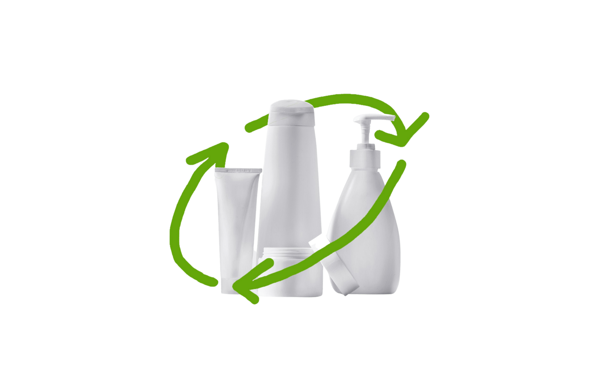 Trois bouteilles de lotion