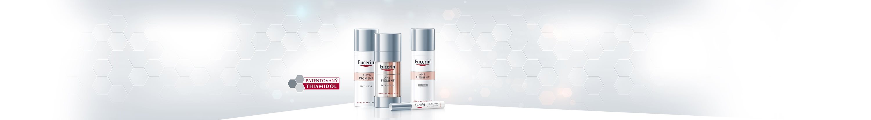 Produkty pro zmírnění hyperpigmentace od značky Eucerin