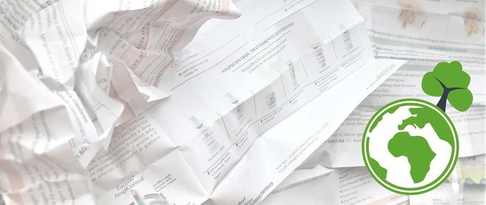 Eucerin Papier Sparen