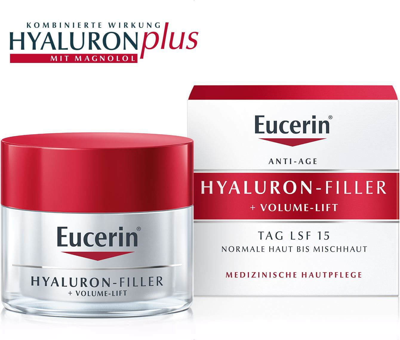Produktfoto Eucerin HYALURON-FILLER + VOLUME LIFT Tagescreme LSF 15