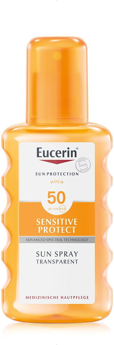 sensitive protect sun spray transparent