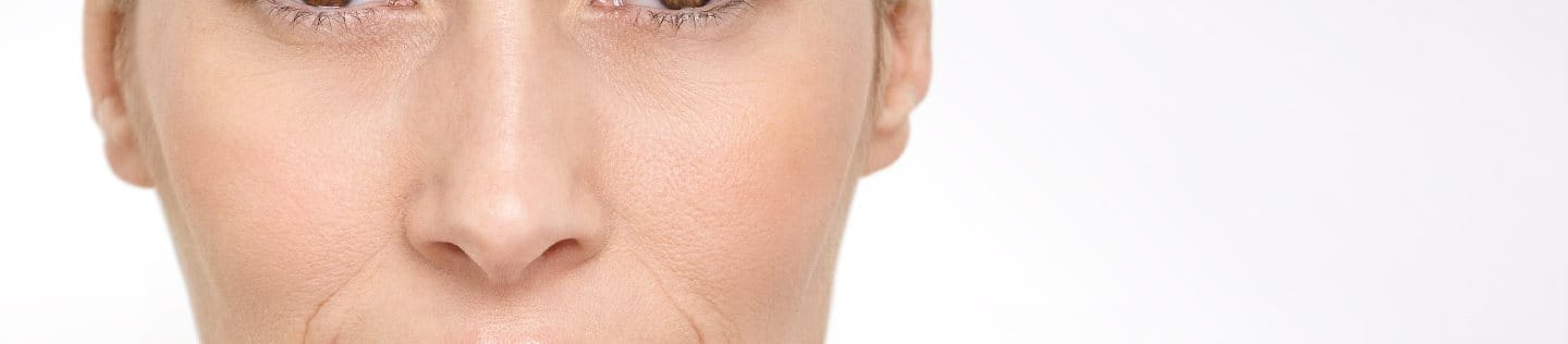 Zbliżenie na twarz kobiety