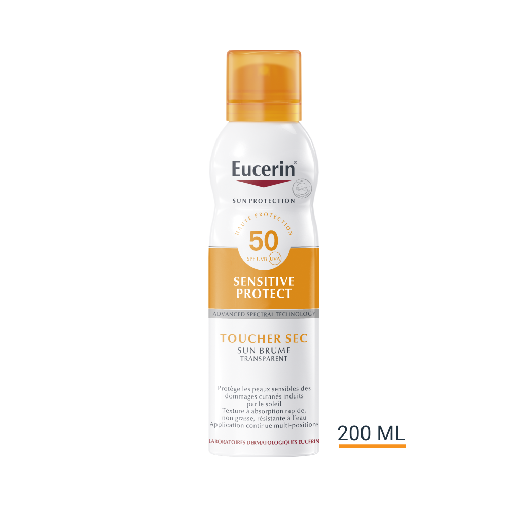Eucerin SUN PROTECTION SENSITIVE PROTECT Brume Transparent SPF 50 - 200ml