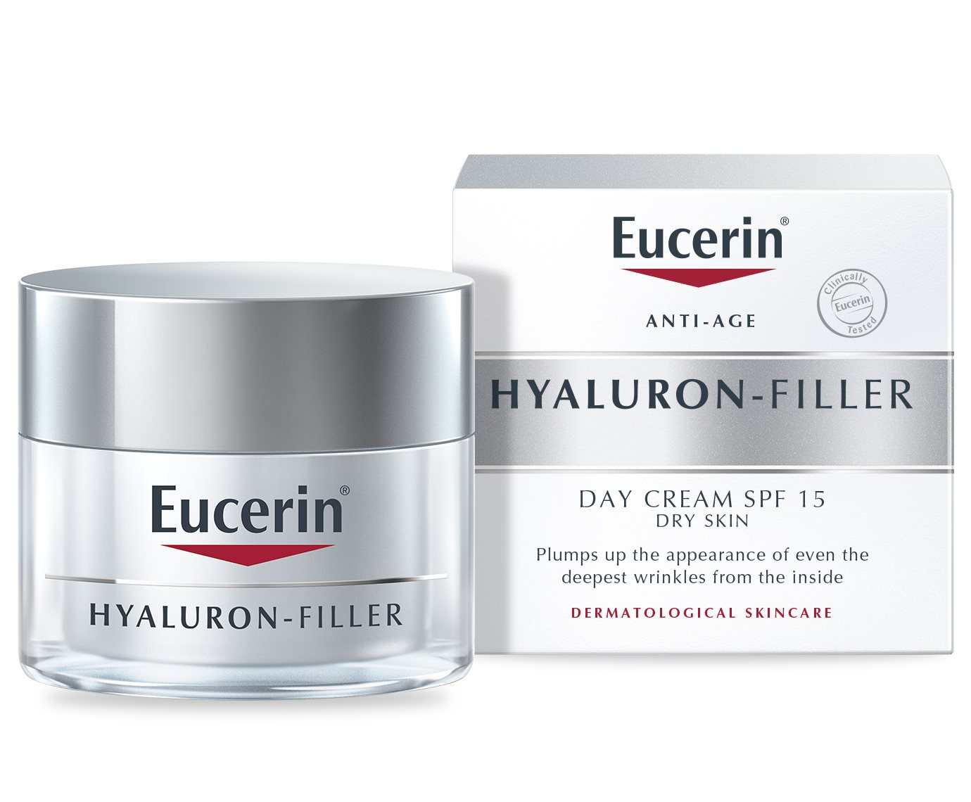 eucerin hyaluron filler day spf 15