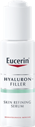 A pack shot of the Eucerin Hyaluron-Filler Refining Serum tube