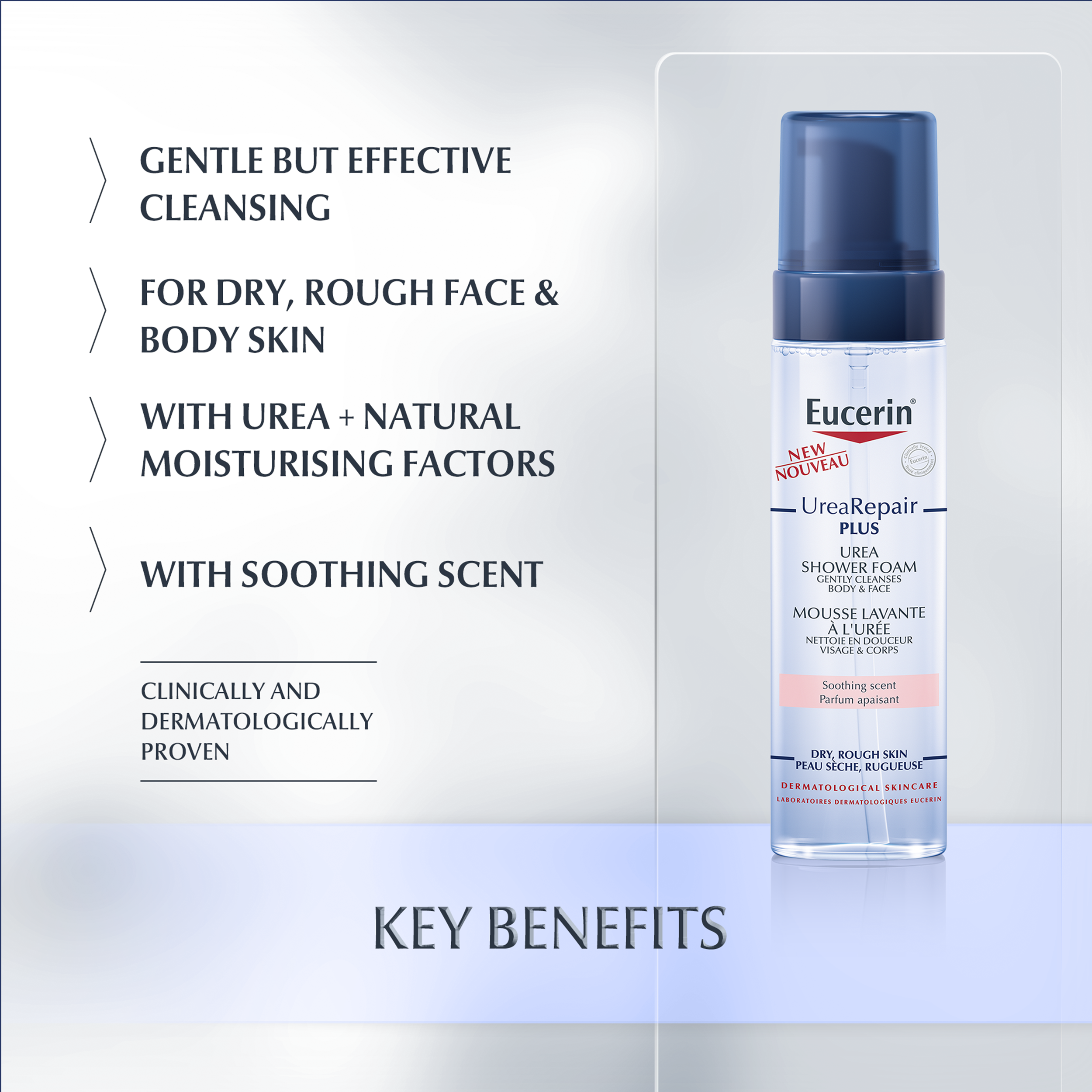 UreaRepair Plus Urea Shower Foam (soothing scent) Eucerin