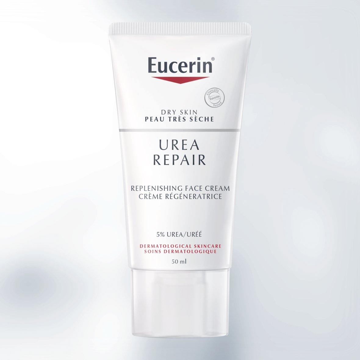 Eucerin 5% Urea Replenishing Face Cream | Dry Skin Relief moisturiser