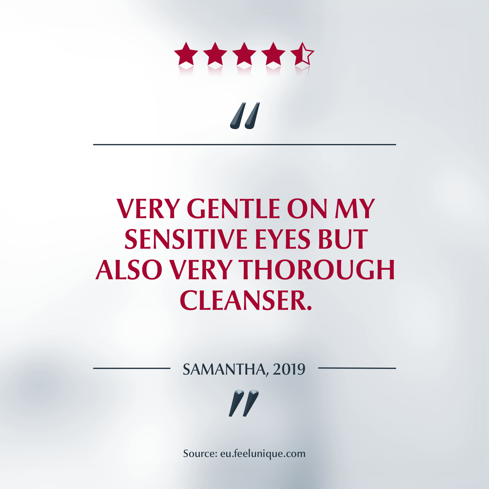 eye makeup remover quote