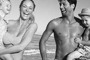 Abbronzatura perfetta per tutta la famiglia