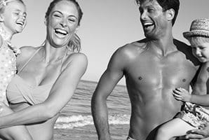 Abbronzatura perfetta per tutta la famiglia