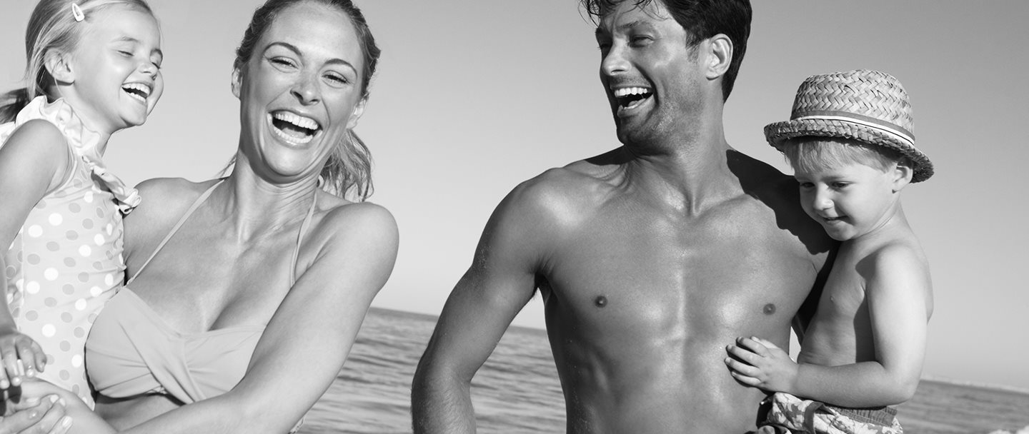 Abbronzatura perfetta per tutta la famiglia