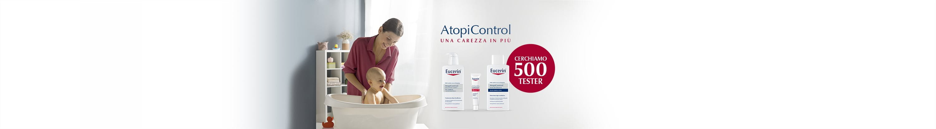 AtopiControl diventa tester Eucerin