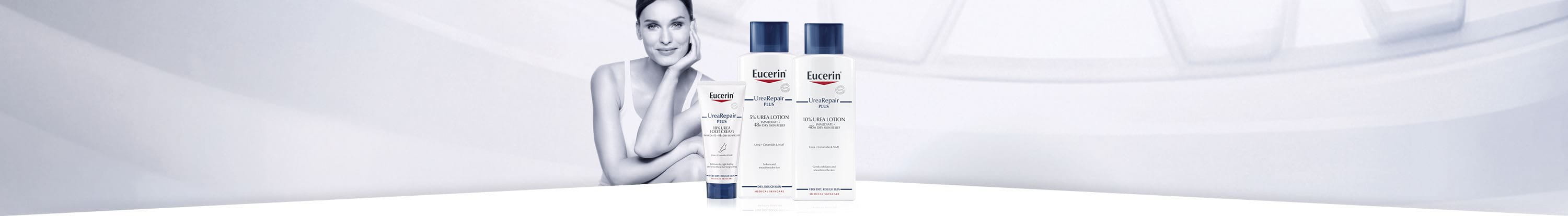 Dry skin products: Eucerin UreaRepair