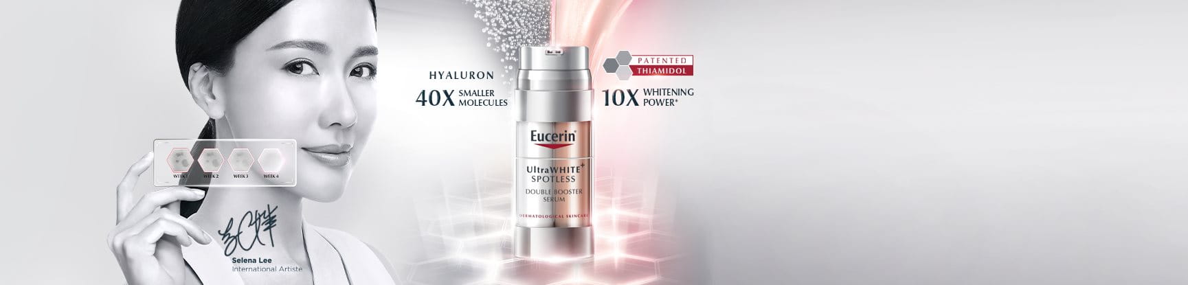 Eucerin Spotless Brightening Range banner