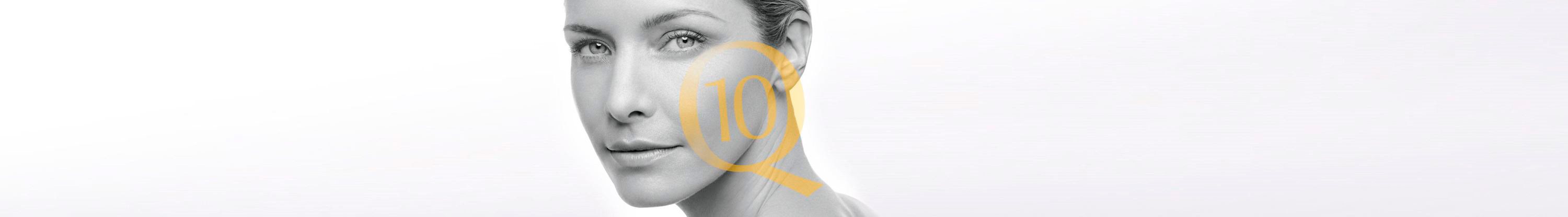 Mujer con piel facial sensible