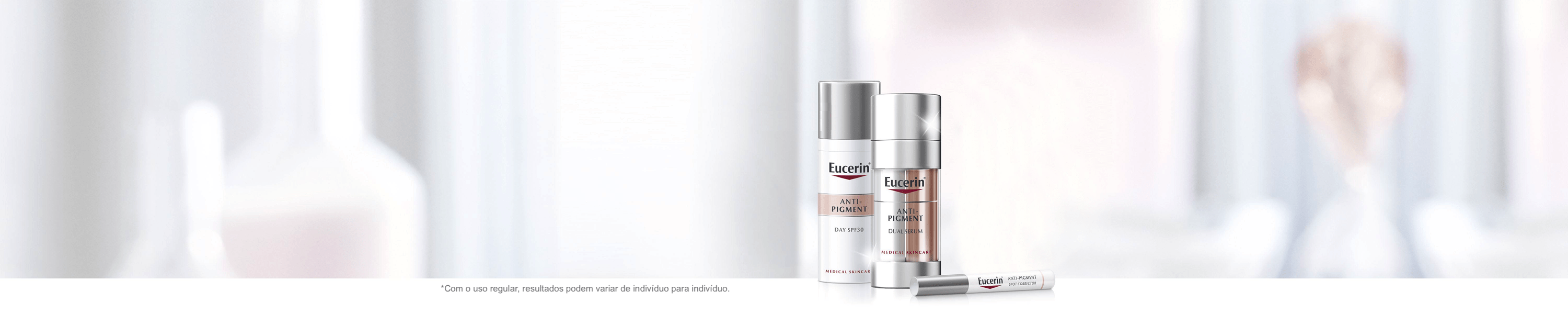 Produtos Euceurin anti-hiperpigmentação