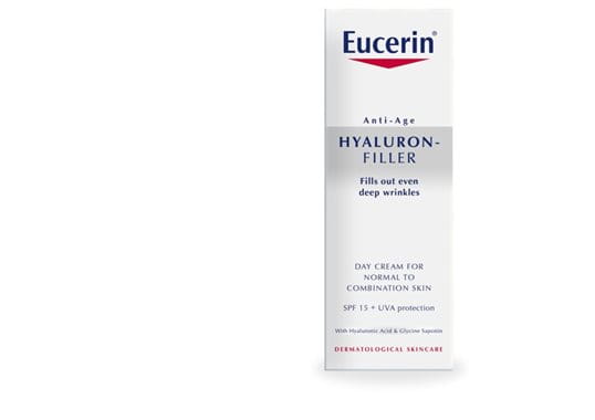 Eucerin HYALURON-Filler Day Cream Normal to Combination skin SK 15 + UVA -päivävoide