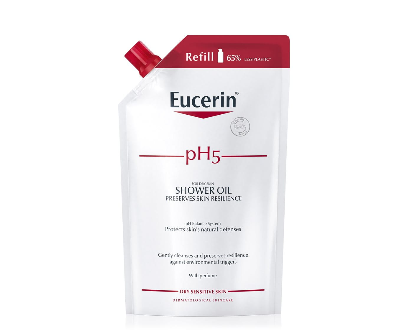 pH5 Shower Oil Refill | Perfumed | Eucerin Köp Eucerin Shower oil refill utan parfym | Apohem