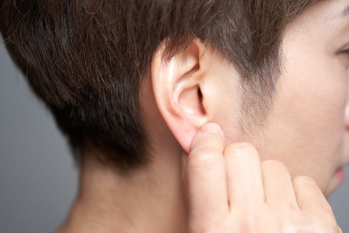 สิวที่หู