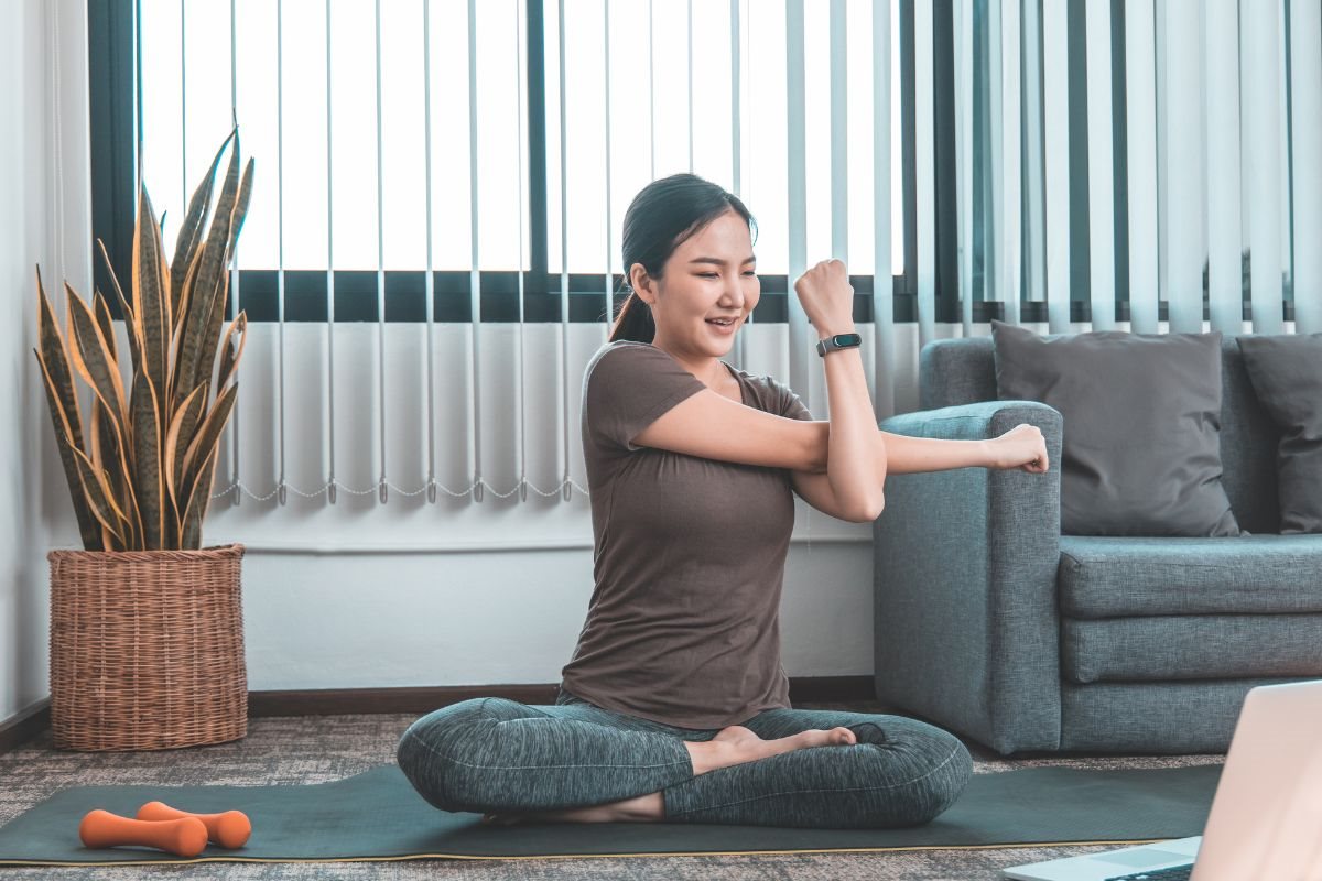 ออกกำลังกายด้วยตัวเอง