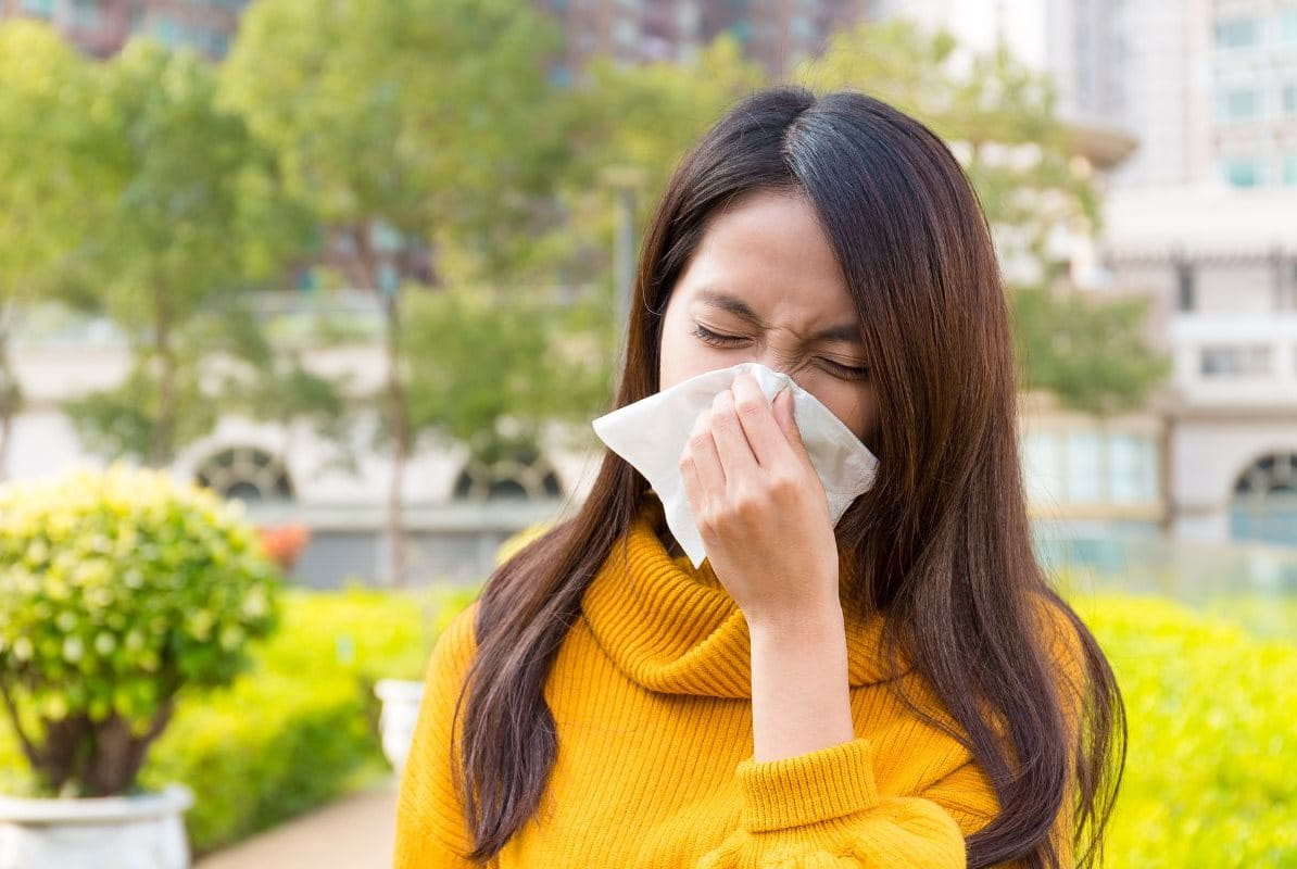 แพ้ อากาศ