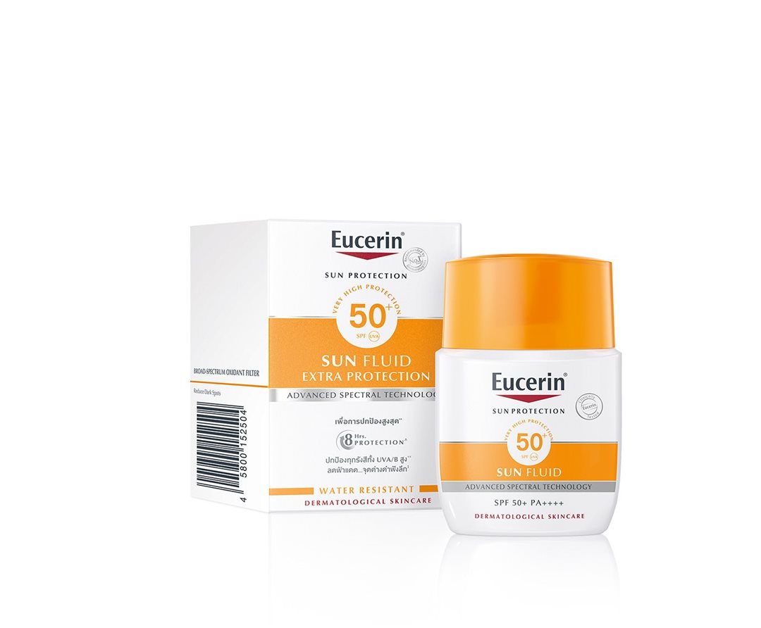 SUN FLUID MATTIFYING FACE SPF50+ ครีมกันแดดทาหน้า สำหรับผิวแพ้ง่าย