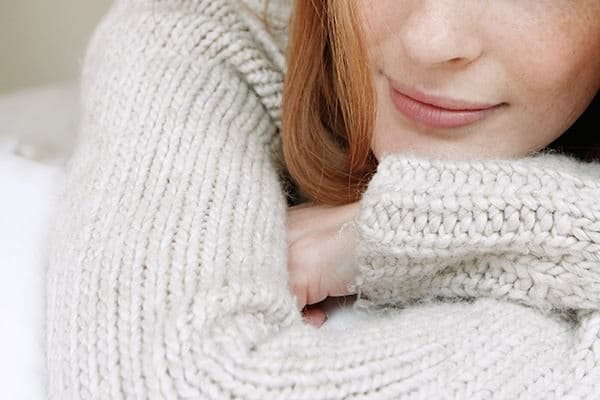 Certain fabrics can cause dry sensitive body skin 
