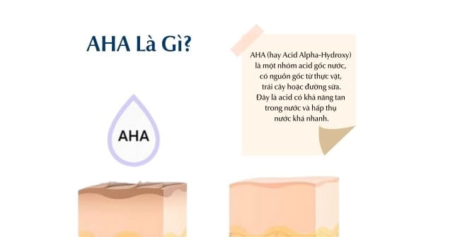 AHA là gì trong mỹ phẩm?