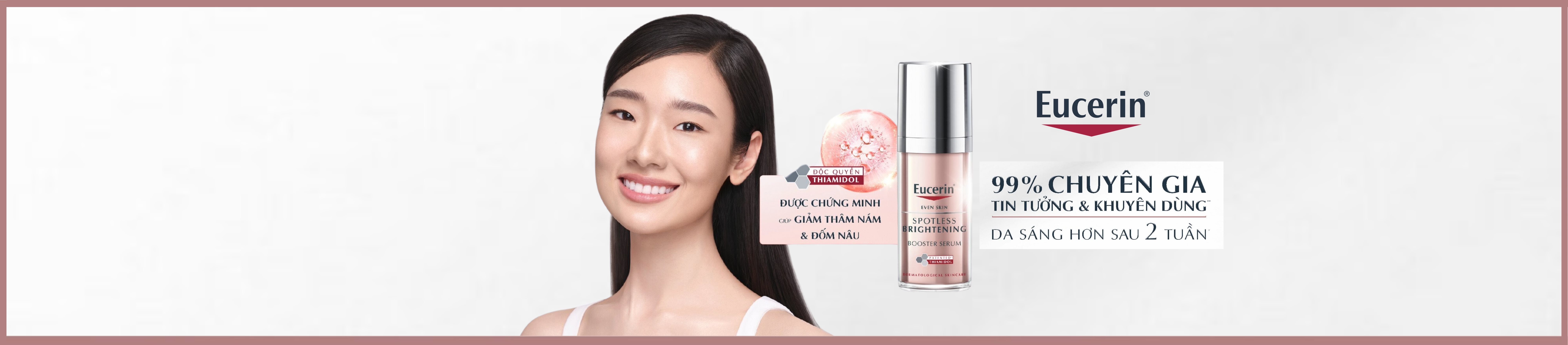 Dòng sản phẩm trị nám dưỡng sáng da Eucerin Spotless Brightening