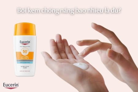 Bôi kem chống nắng bao nhiêu là đủ
