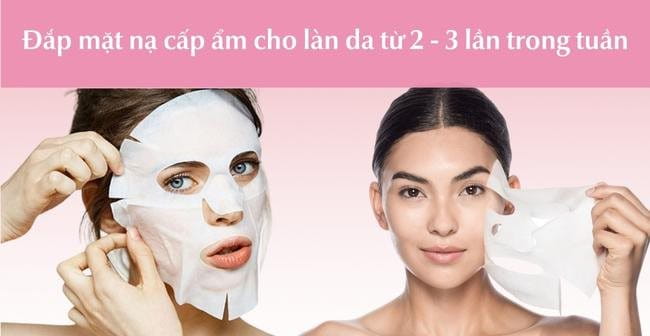 Cách cấp ẩm cho da bằng mặt nạ cấp ẩm